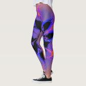 Leggings Motif fractal Abstrait (Gauche)