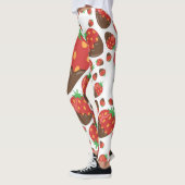 Leggings Motif fraise (Gauche)