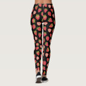 Leggings motif fraise d'été (Dos)