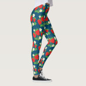 Leggings Motif fraise et fleurs (Droite)