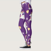 Leggings Motif Funny Unicorn Magique Cheval mignon (Gauche)