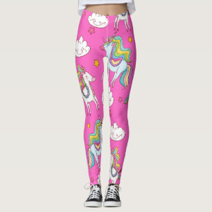 Leggings Motif Funny Unicorn mignonne