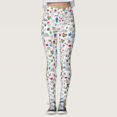 Leggings Motif Gay pride Doodle (Devant)