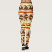 Leggings Motif géométrique (Dos)