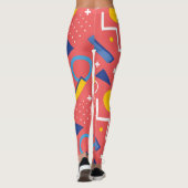Leggings Motif géométrique 2 (Dos)