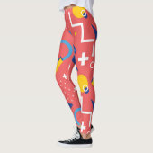 Leggings Motif géométrique 2 (Gauche)
