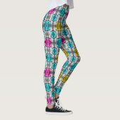 Leggings Motif géométrique 60 rétro (Droite)