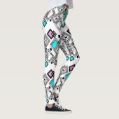 Leggings motif géométrique Abstrait (Droite)