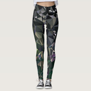 Leggings Motif géométrique abstrait moderne - dock de nui