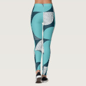 Leggings Motif géométrique créatif (Dos)