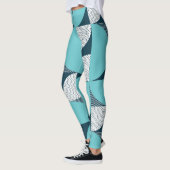 Leggings Motif géométrique créatif (Gauche)