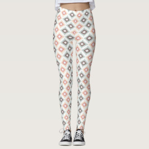 Leggings Motif géométrique dans le style aztèque