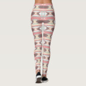 Leggings Motif géométrique dans le style aztèque 2 (Dos)