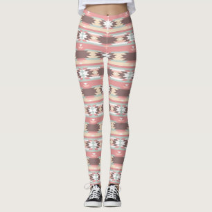 Leggings Motif géométrique dans le style aztèque 2