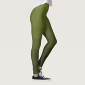 Leggings Motif géométrique du maillage vert de l'Armée (Droite)