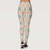 Leggings Motif géométrique ethnique (Dos)