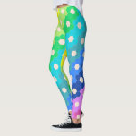 Leggings Motif géométrique Hexagon arc-en-ciel lumineux<br><div class="desc">Leggings Motifs géométriques Hexagon Arc-en-ciel lumineux</div>