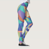 Leggings Motif géométrique moderne et coloré (Droite)
