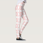 Leggings Motif Géométrique Rose (Droite)