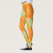 Leggings Motif géométrique solaire Floral (Gauche)