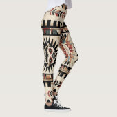Leggings Motif géométrique Tribal Aztec (Droite)