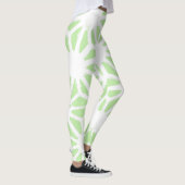 Leggings Motif géométrique vert pomme (Droite)