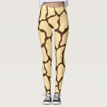 Motif Girafe Marron – Impression Animale Minimale