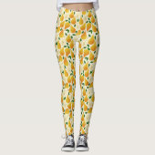 Leggings Motif Golden Pears (Devant)