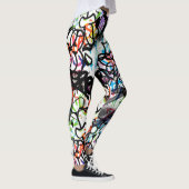 Leggings Motif Graffiti (Droite)