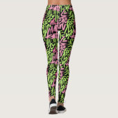 Leggings Motif Graffiti (Dos)