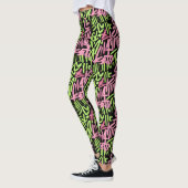 Leggings Motif Graffiti (Gauche)