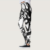 Leggings Motif Graffiti (Gauche)
