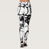 Leggings Motif Graffiti (Dos)