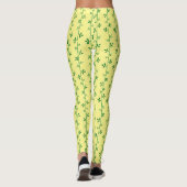 Leggings Motif graphique Floral sans joint (Dos)