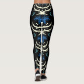 Leggings Motif Gras Black Dragon Slash (Dos)