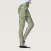 Leggings Motif Green et Gold Fern (Droite)