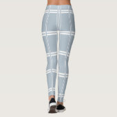 Leggings Motif gris et blanc (Dos)