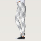 Leggings Motif gris et blanc (Gauche)