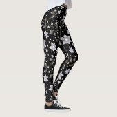 Leggings Motif gris et noir (Droite)