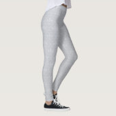 Leggings Motif Gris Fleur De Lis (Droite)
