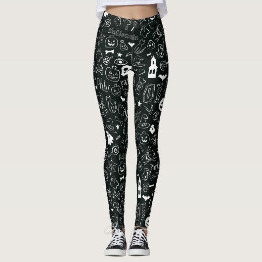 Leggings Motif Halloween 1 (Devant)
