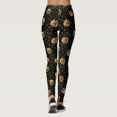 Leggings motif hamburger (Dos)