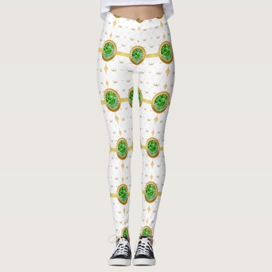 LEGGINGS MOTIF HEART (Devant)