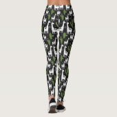 Leggings Motif heureux de lama (Dos)