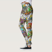 Leggings Motif Hip hop (Gauche)