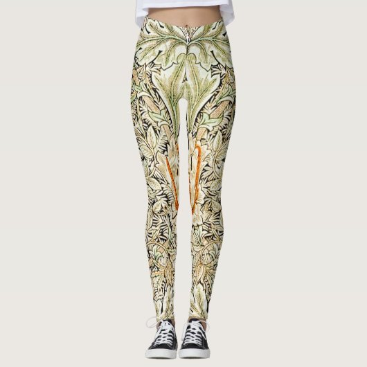 Leggings Motif Honeysuckle (1876) Par William Morris (Devant)