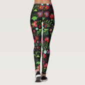 Leggings Motif hongrois de la broderie de Matyo (Dos)