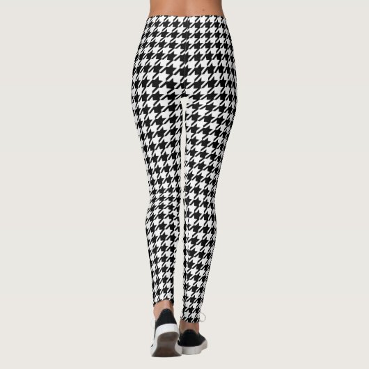 Leggings Motif Houndstooth (Dos)