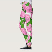 Leggings Motif Hydrangea (Gauche)