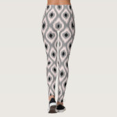 Leggings Motif Ikat Chic Rose & Diamant Noir (Dos)